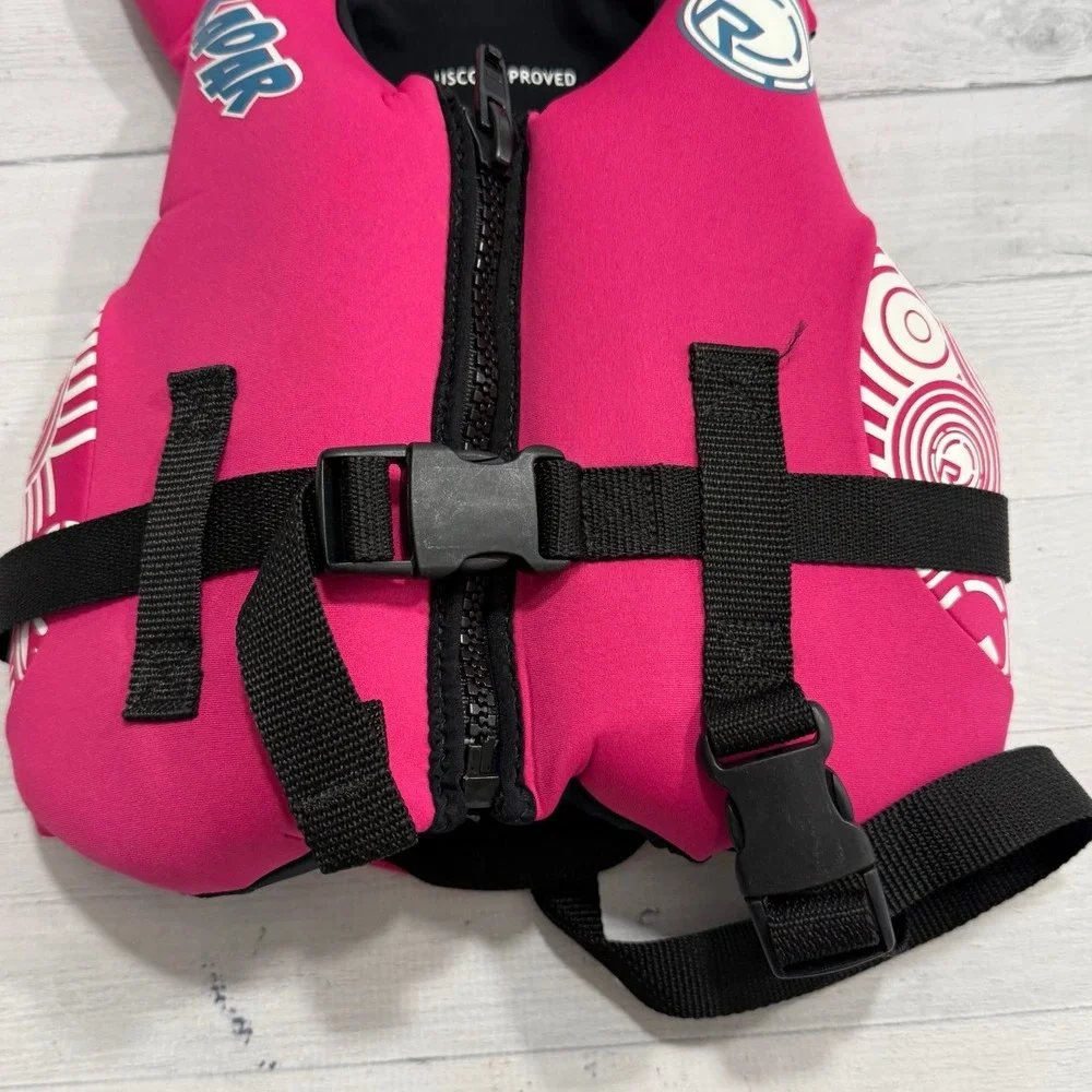 Radar neoprene infant life vest pink 30 pounds and under
